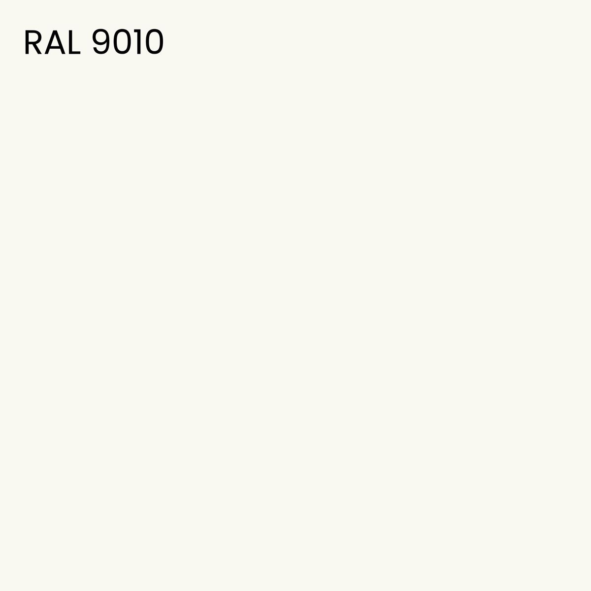 Acrylaat-Plexiglas wandpaneel, wit RAL 9010