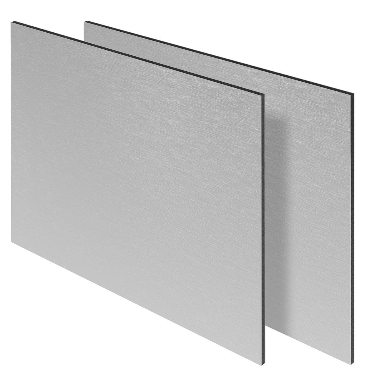 Alupanel Blauwbond, geborsteld, dikte 4 mm